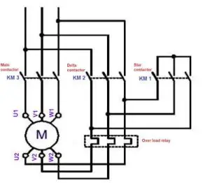 Star-delta-starter-power-circuit-diagram